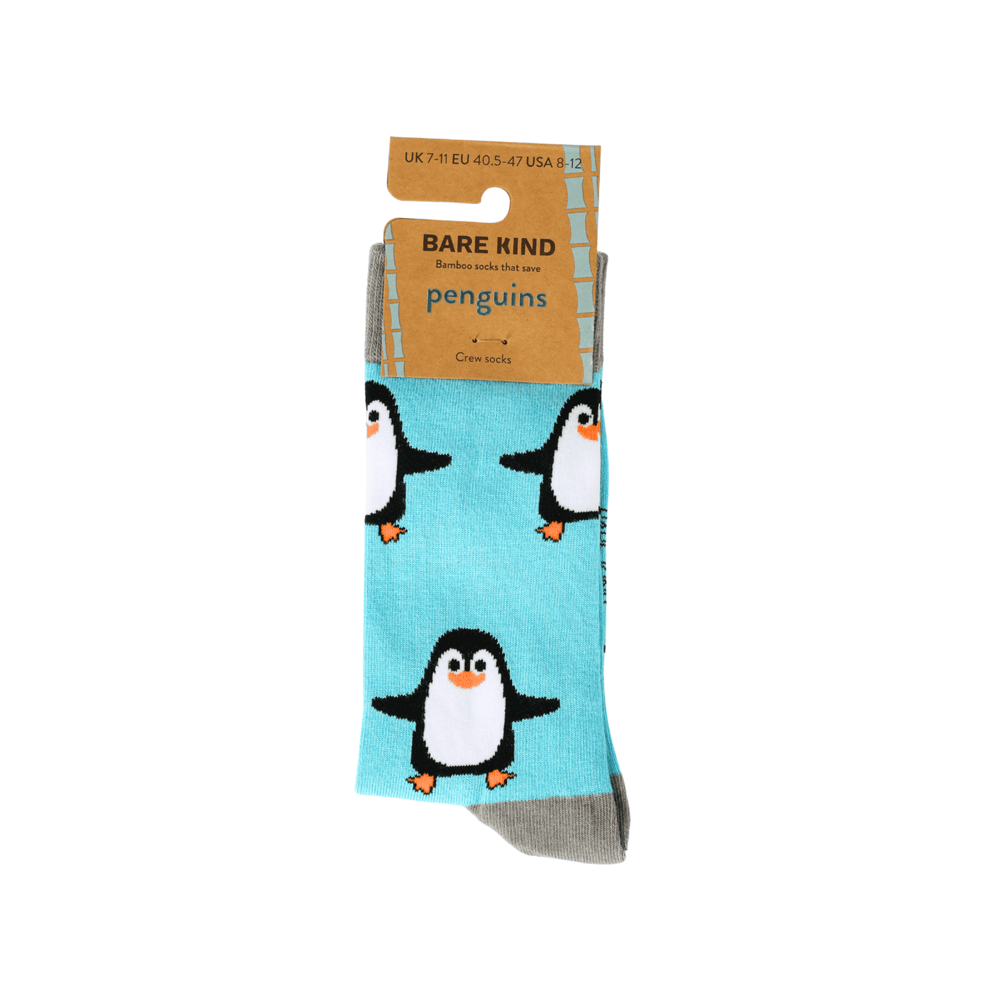 Save the Penguins Bamboo Socks