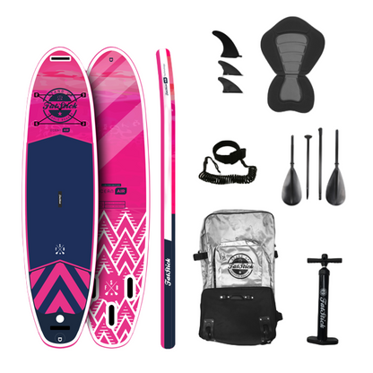 Pure Art 10'6 Inflatable Stand Up Paddle Board Package | With SEAT
