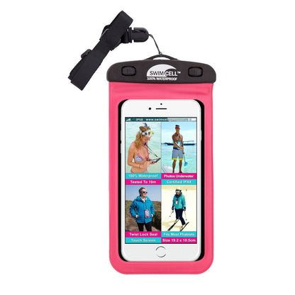 SwimCell Waterproof Case For iPhone & Android- Large