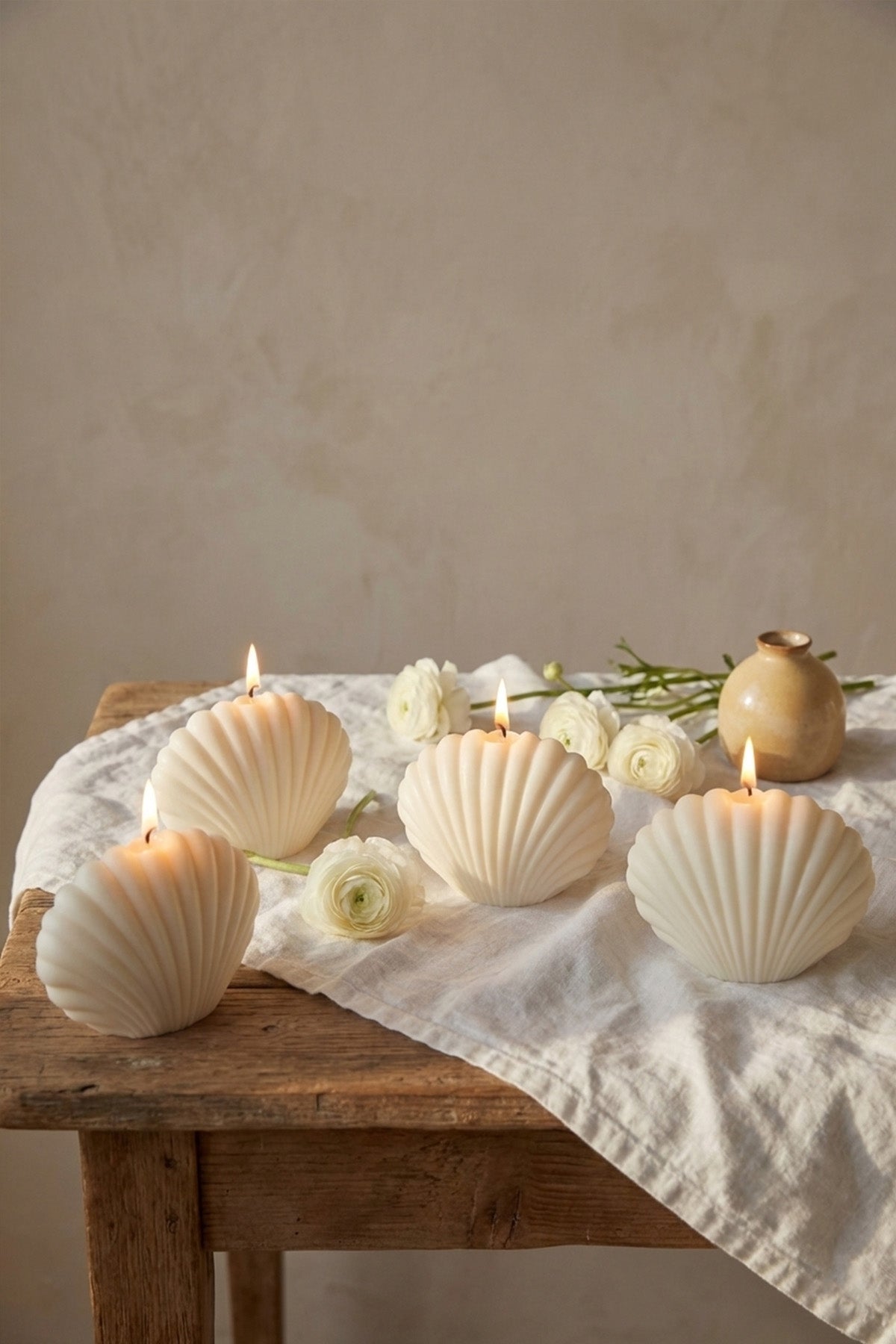 Shell Candle - Boat-Stuff
