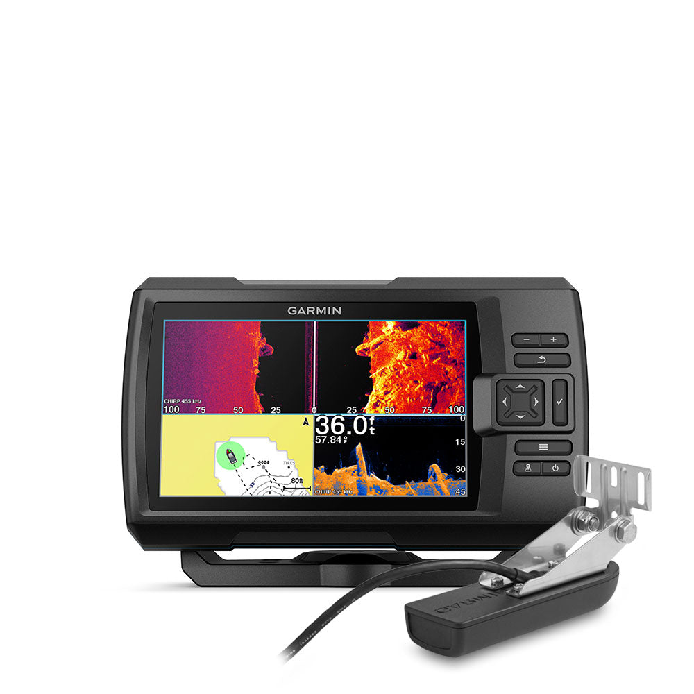 Garmin Striker Vivid 7sv Fishfinder & GT52HW-TM Transducer