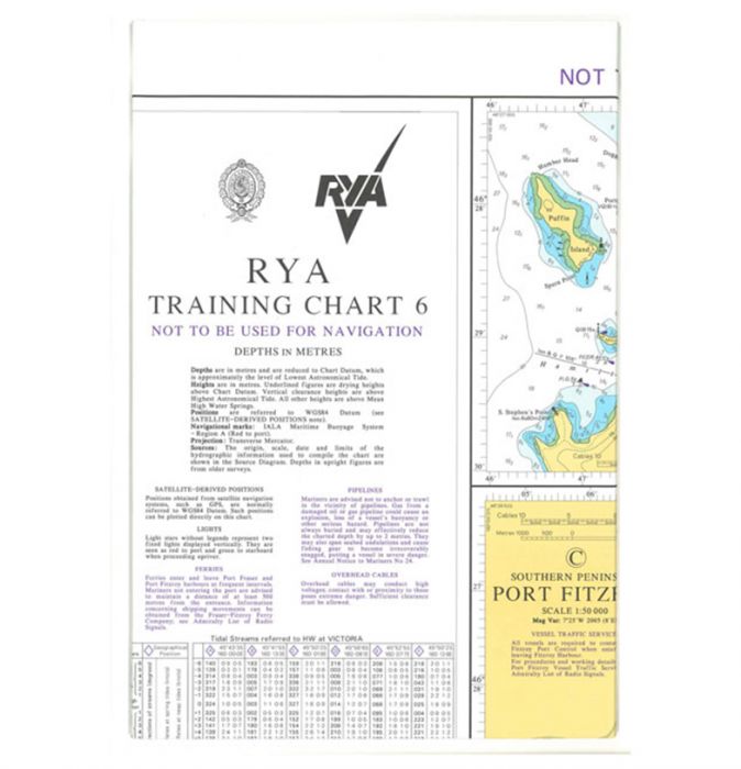 Training Card Tc6 Riscure RYA Training Chart TC6 – Southern Hemisphere Practice – Boat-Stuff