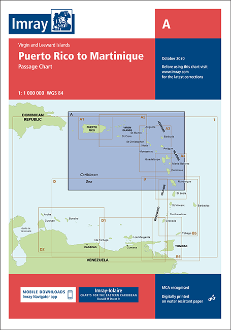 A Puerto Rico to Martinique (Imray Chart)