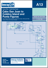 A13 Cabo San Juan to Culebra Island and Punta Figuras (Imray Chart)