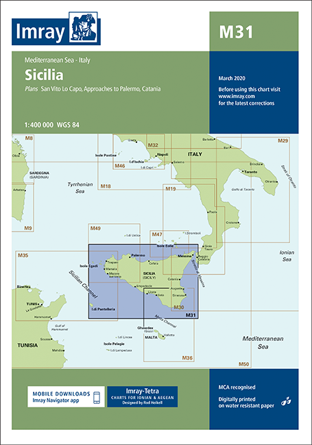 M31 Sicilia (Imray Chart)