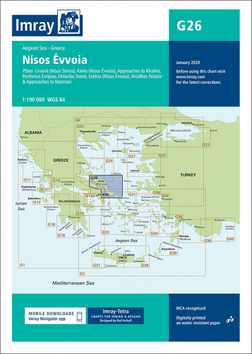 G26 Nísos Évvoia (Imray Chart)