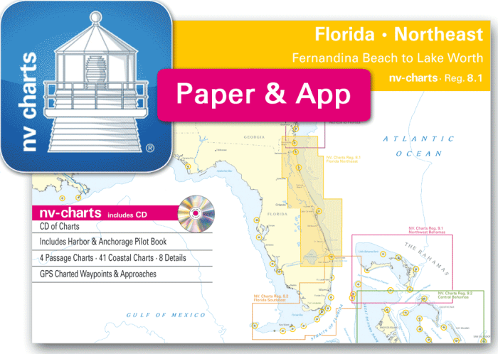 NV Atlas Florida 8.1 - North - Fernandina Beach to St. Augustine - Boat-Stuff