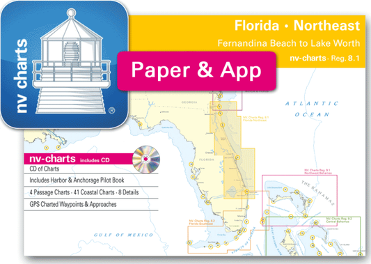 NV Atlas Florida 8.1 - North - Fernandina Beach to St. Augustine - Boat-Stuff