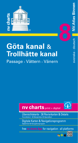 NV Atlas Germany - Binnenband 8 - Göta Kanal & Trollhätte Kanal